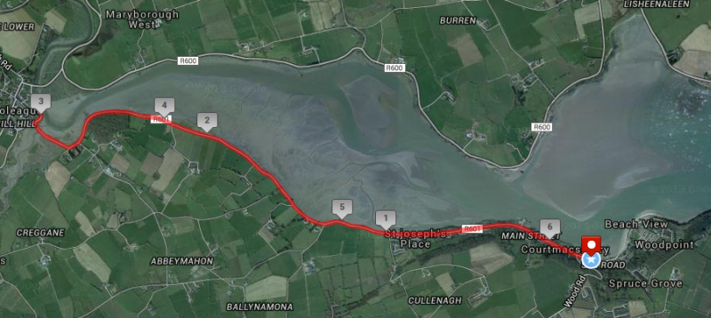 Keith Whyte Ultramarathon Series - 10k Route Map