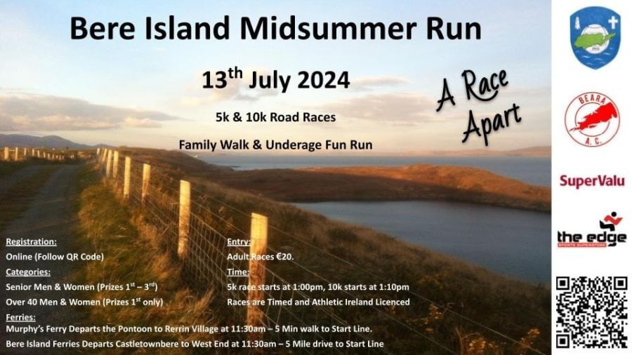 bere island midsummer run flyer 2024