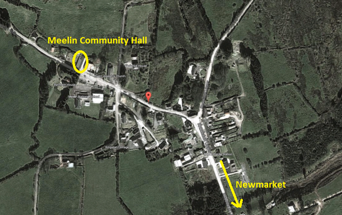 Meelin Community Hall Location