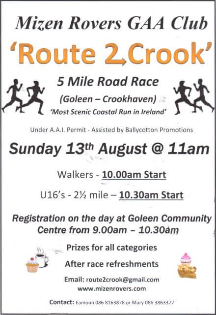 Cork Athletics Registered Road Races This Month August 2017 Cork