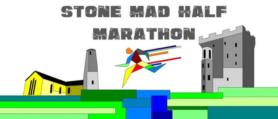 stone mad blarney half marathon banner 2024