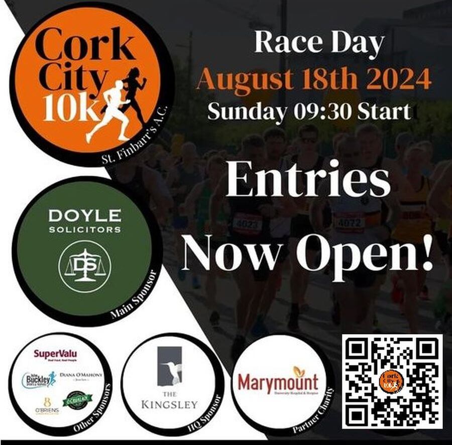 cork city 10k banner 2024