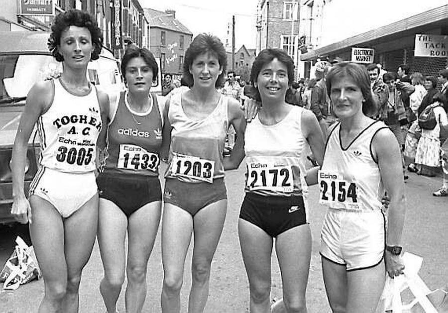 top 5 cork womens mini marathon 1987